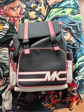 cooper leather and mesh backpack MICHAEL Michael Kors Men's Pocket In Sapphire Black, Style 37U0MCOB6L. : Buy Online at Best Price in KSA Explore MK Outlet. MICHAEL Michael Kors Men's Cooper